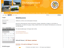 Tablet Screenshot of ecoles-strassen.lu